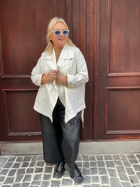 Blezer Zakiet KYOTO Wendy Trendy bianco Blezer Zakiet KYOTO Wendy Trendy bianco