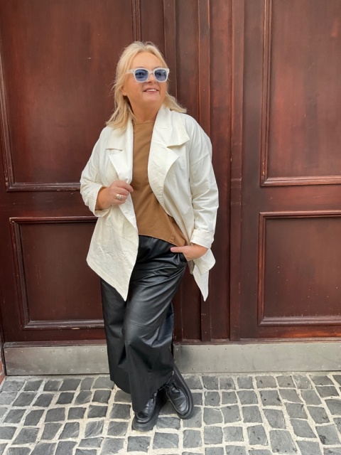Blezer Zakiet KYOTO Wendy Trendy bianco Blezer Zakiet KYOTO Wendy Trendy bianco
