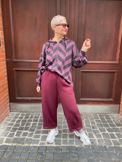 Bluza LILI Gioya śliwka Bluza LILI Gioya śliwka