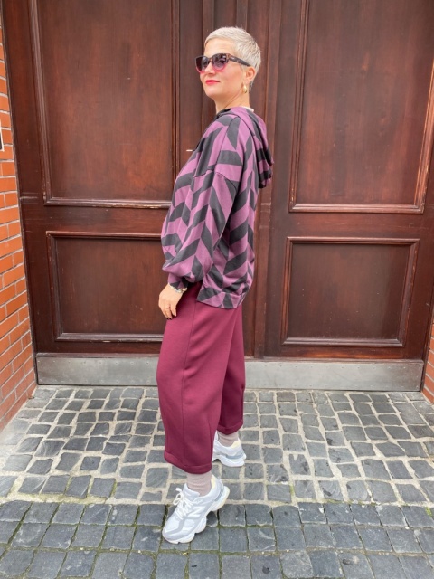 Bluza LILI Gioya śliwka Bluza LILI Gioya śliwka