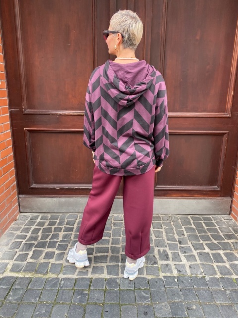 Bluza LILI Gioya śliwka Bluza LILI Gioya śliwka