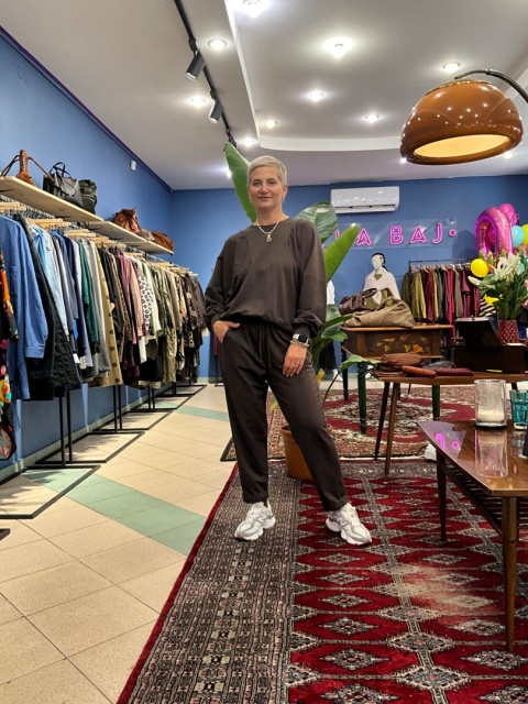 Bluza bluzka LUNA wiya czekolada Bluza bluzka LUNA wiya czekolada