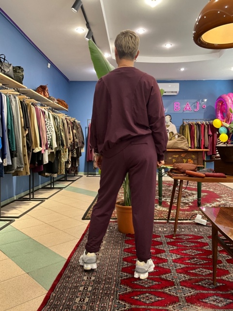 Bluza bluzka LUNA wiya śliwka Bluza bluzka LUNA wiya śliwka