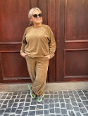 Bluza bluzka ROOT wiya karmel