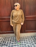 Bluza bluzka ROOT wiya karmel