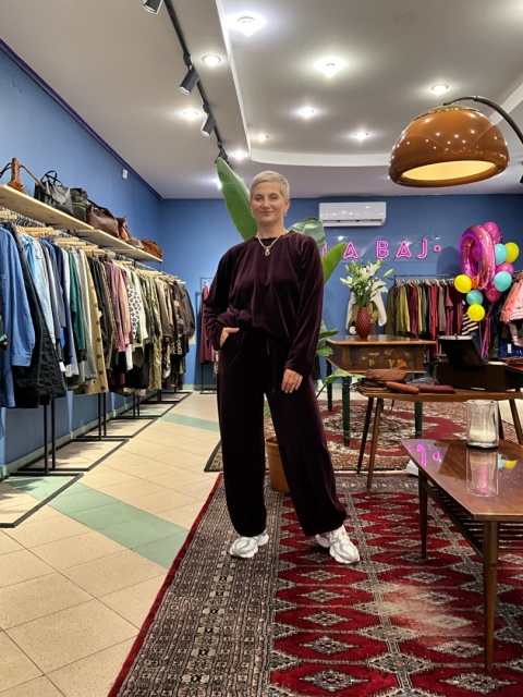 Bluza bluzka ROOT wiya śliwka Bluza bluzka ROOT wiya śliwka