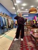 Bluza bluzka ROOT wiya śliwka