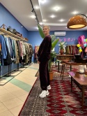 Bluza bluzka ROOT wiya śliwka