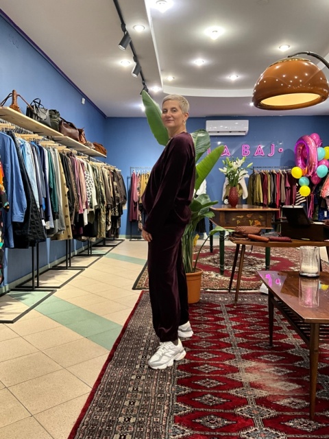 Bluza bluzka ROOT wiya śliwka Bluza bluzka ROOT wiya śliwka