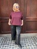 Bluzka Bluza FIDŻI Wendy Trendy burgund Bluzka Bluza FIDŻI Wendy Trendy burgund