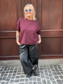 Bluzka Bluza FIDŻI Wendy Trendy burgund Bluzka Bluza FIDŻI Wendy Trendy burgund