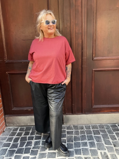 Bluzka Bluza FIDŻI Wendy Trendy grejfrut Bluzka Bluza FIDŻI Wendy Trendy grejfrut
