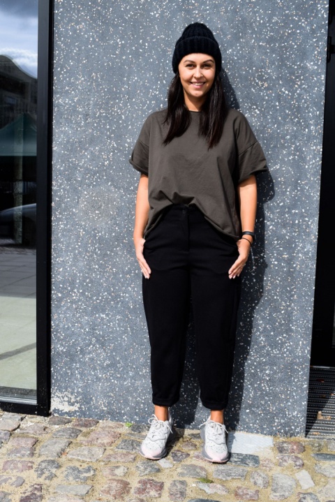 Bluzka Bluza FIDŻI czekolada Wendy Trendy Bluzka Bluza FIDŻI czekolada Wendy Trendy