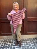 Chusta SONIA burgund rosa