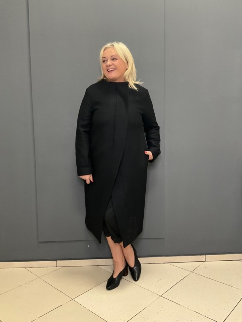 Płaszcz LANA Wendy Trendy nero Płaszcz LANA Wendy Trendy nero