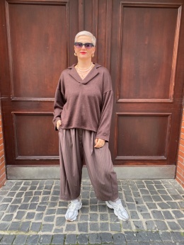 Sweter ASTRID Gioya choco
