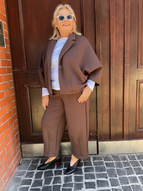 Żakiet kurtka KELIS choco Żakiet kurtka KELIS choco
