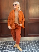 Żakiet marynarka kurtka ASTON Wendy Trendy dynia