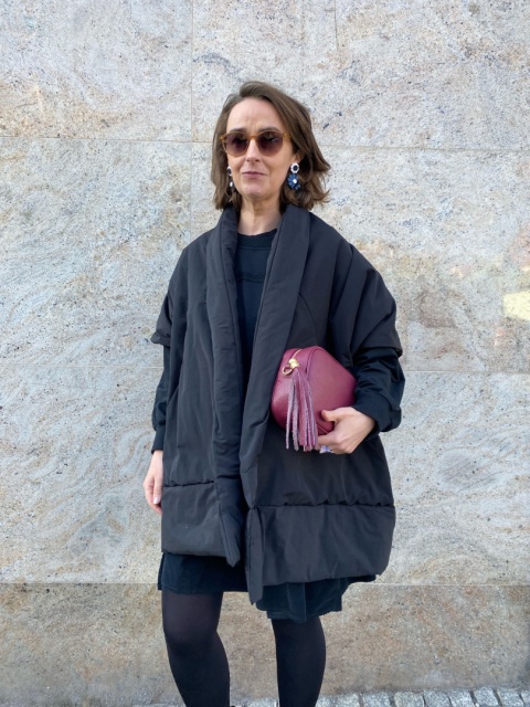 Kurtka PARKER Rivabella czarna