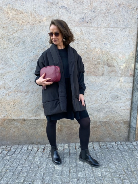 Kurtka PARKER Rivabella czarna