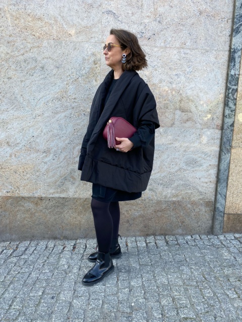 Kurtka PARKER Rivabella czarna