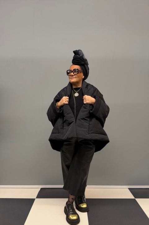 Kurtka PARKER Rivabella czarna