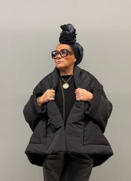 Kurtka PARKER Rivabella czarna