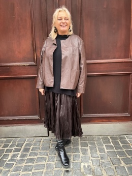 Kurtka SOHO Rivabella skaj choco