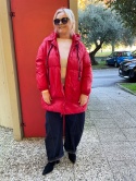 Kurtka puchowa MARCIA red