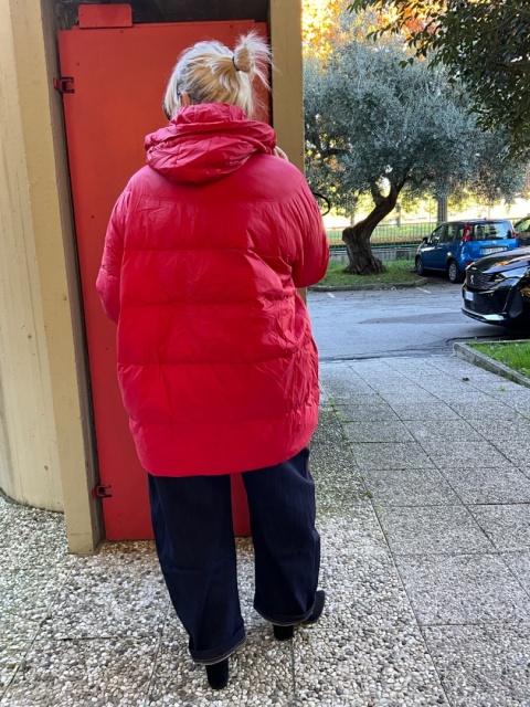 Kurtka puchowa MARCIA red