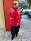 Kurtka puchowa MARCIA red