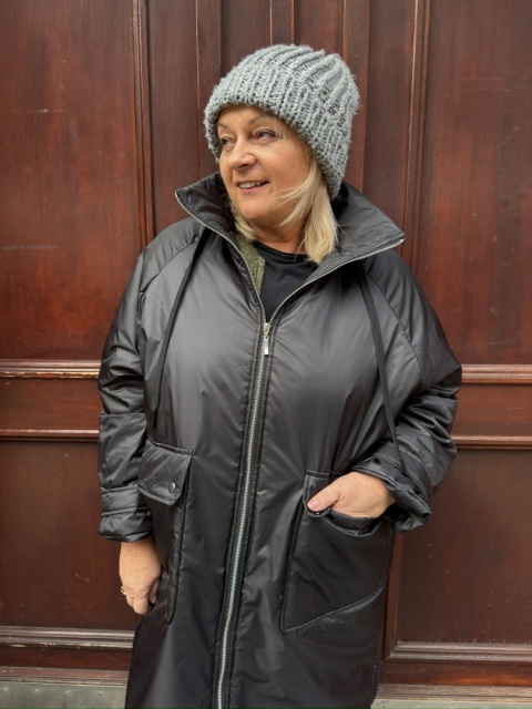 Płaszcz ABI Rivabella nero Płaszcz ABI Rivabella nero