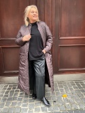 Płaszcz RULA Rivabella choco Płaszcz RULA Rivabella choco