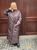 Płaszcz RULA Rivabella choco Płaszcz RULA Rivabella choco