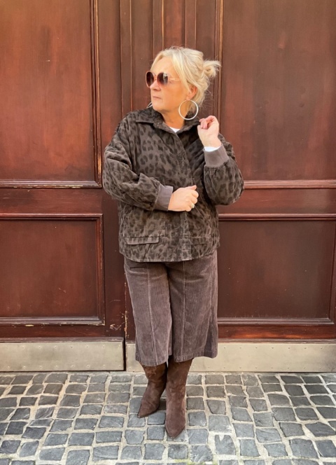 Spodnie bermudy DALTON Wiya choco