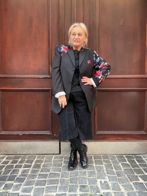 Spodnie bermudy DALTON Wiya nero