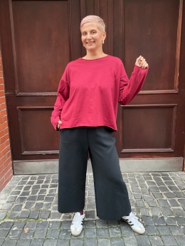 Bluzka Bluza FIDŻI long czerwona Wendy Trendy