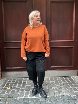 Bluzka Bluza FIDŻI long ruda Wendy Trendy