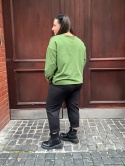 Bluzka Bluza FIDŻI long zielona Wendy Trendy