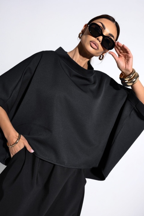 Bluzka KIMONO Miss City nero