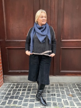 Chusta RENA blue jeans