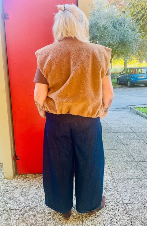 Kamizelka VIKI Miya baranek