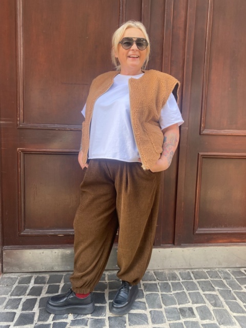 Kamizelka VIKI Miya baranek