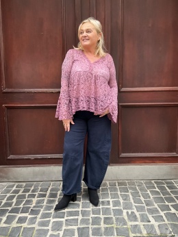 Koronkowa bluzka GLAMM pink