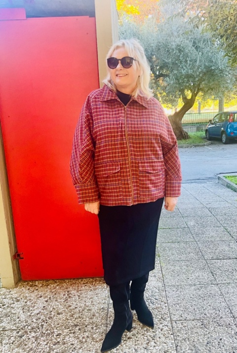 Kurtka DANI Miya ruda