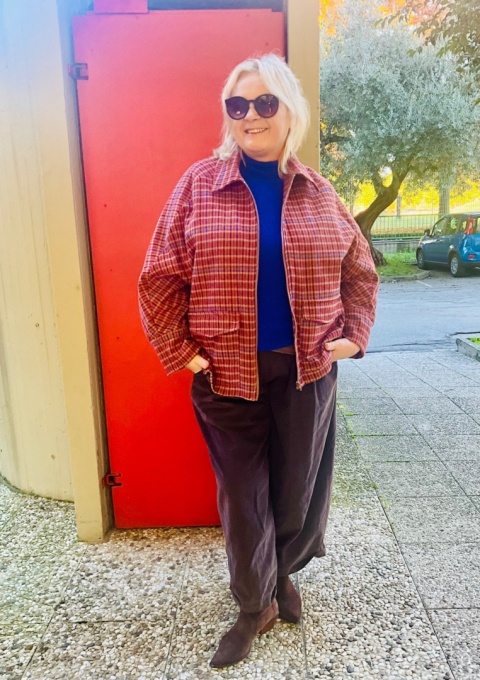 Kurtka DANI Miya ruda