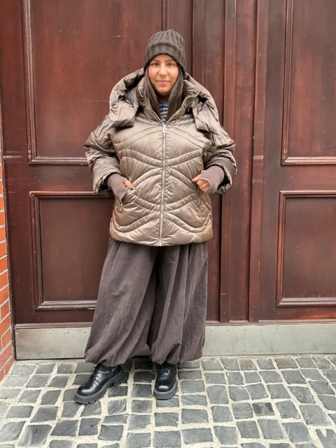 Kurtka KATI jasny brąz