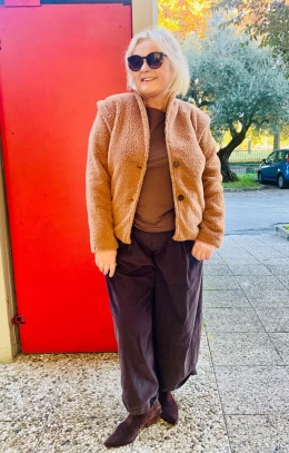 Kurtka NOTE Miya baranek