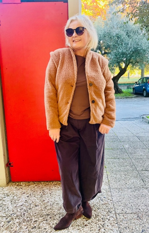 Kurtka NOTE Miya baranek