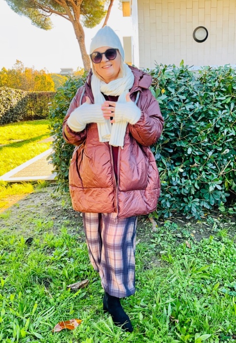 Kurtka puchowa MARCIA choco